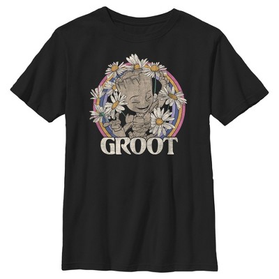 Boy's Guardians of the Galaxy Groot Springtime T-Shirt