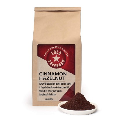 Lola Savannah Cinnamon Hazelnut Ground Caffeinated Coffee - 32oz