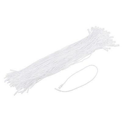 Unique Bargains Adjustable String Snap Lock Pins Loop Price Tag Fasteners 100 Pcs