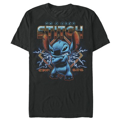 Men's Lilo & Stitch 80s Rocker Stitch T-Shirt