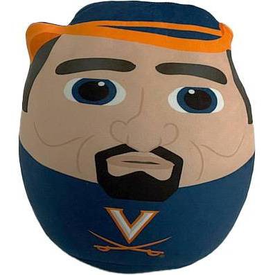 NCAA Virginia Cavaliers Mascot Pillow: Sports Team Logo Plush Novelty