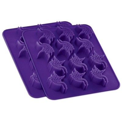 MasterPieces FanPans 2-Pack Team Ice Cube Trays - NFL Minnesota Vikings