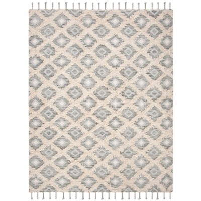 Kenya With Tassel KNY603 Hand Knotted Rugs - Safavieh