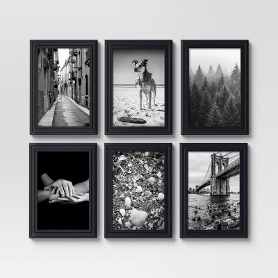 Traditional Picture Frames Black - Room Essentials™