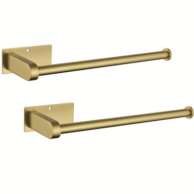 Tramull Stainless Steel Paper Towel Holder, Under Cabinet Mount, Adhesive/Screw Installation