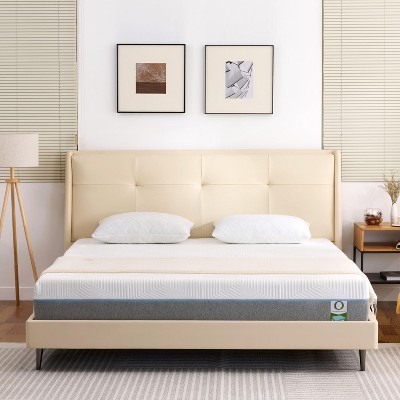 Dyonery 12 Inch Gel Memory Foam Mattresses in a Box for Back Pain Relief, Firm Foam Bed-Mattress for for Cool Sleep