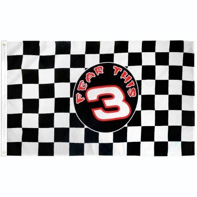 Maison 3'x5' Ft Vivid Color Fade Resistant Checkered Poly Flag - Fear This