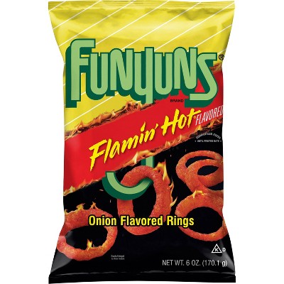 Funyuns Flamin' Hot Onion Flavored Rings - 5.25oz