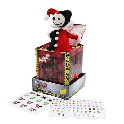 Geek-X DC Comics Harley Quinn Jack-In-The-Box With Stickers