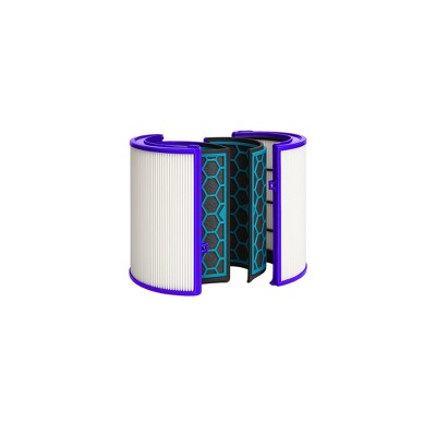 Nispira 2-IN-1 True HEPA Filter for Dyson Air Purifier HP04 HP06 HP07 HP4B TP4A, 1 Pack