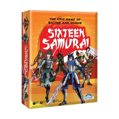 Sixteen Samurai Game: Outset Media Board Game for Social Skills with Cards and Dice for 2-4 Players