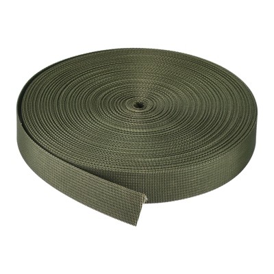 Unique Bargains Flexible Lightweight Outdoor Tight Weave Flat Nylon Webbing Strap