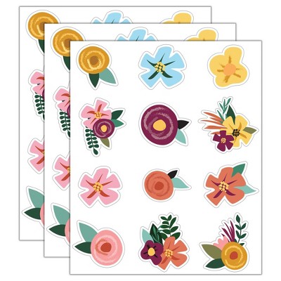 Carson Dellosa Education Grow Together Flowers Cut-Outs, 36 Per Pack, 3 Packs