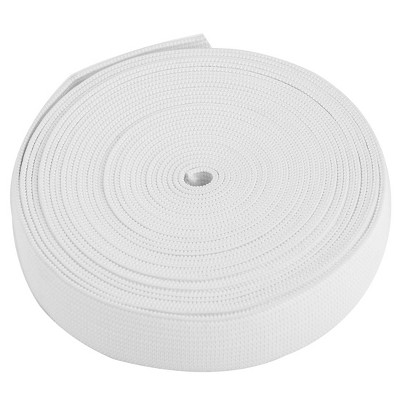 Unique Bargains Nylon Rubber Durable Breathable Garments Elastic Band White 1 Pc