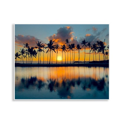 Stupell Industries Big Island Sunset  Wall Plaque Art