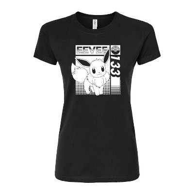 Women's - Pokémon - Eevee Fitted Graphic T-Shirt