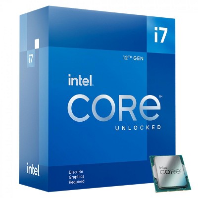 Intel Core i7-12700KF Unlocked Desktop Processor - 12 Cores (8P+4E) & 20 Threads - Up to 5.0 GHz Turbo Speed - 20 x PCI Express Lanes