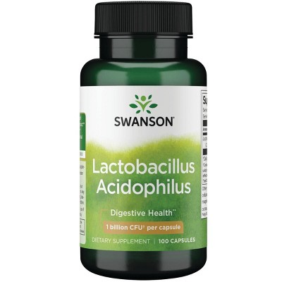 Swanson Lactobacillus Acidophilus, 1 Billion Cfu, Helps Support Gastrointestinal Health & Promotes Digestion