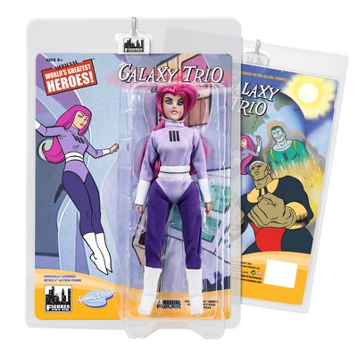 Birdman & The Galaxy Trio 8 Inch Retro Action Figures Series: Gravity Girl