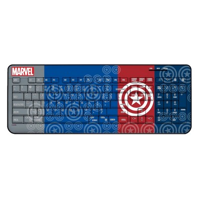 Keyscaper Marvel Avengers Sigil Wireless USB Keyboard
