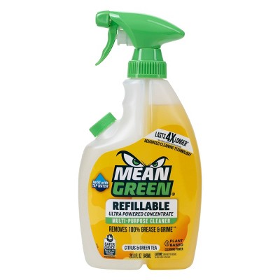 Mean Green Refillable Ultra Powered Concentrate Multi-Purpose Cleaner – 28.6 fl oz