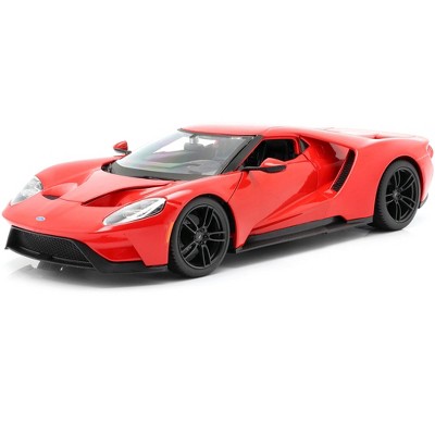 2017 Ford GT Red with Black Wheels "Special Edition" 1/18 Diecast Model Car by Maisto