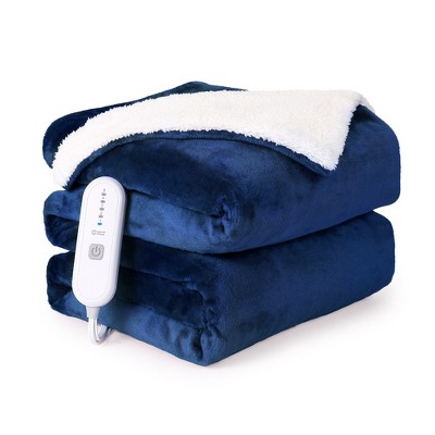 Whizmax Heated Blanket Electric, Soft Thickened Flannel Fast Heating Blanket