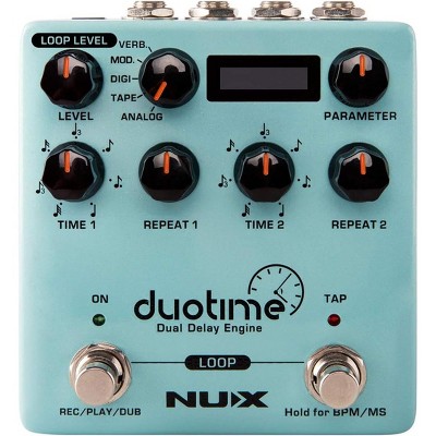 NUX NDD-6 Duotime Stereo Delay Effect Guitar Pedal