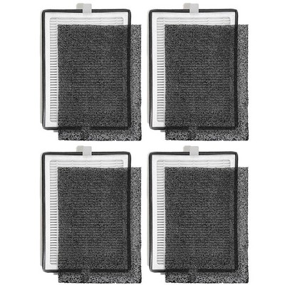Nispira True HEPA Activated Carbon Pre Filter Replacement Compatible with LEVOIT LV-H126 Air Purifier. Compared to Part LV-H126-RF, 4 Packs