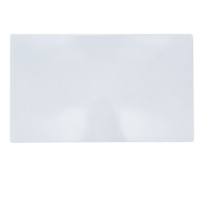 Unique Bargains 3X Magnifier Fresnel Lens Sheet Clear 10.2" x 7.1" x 0.02" 1 Pcs