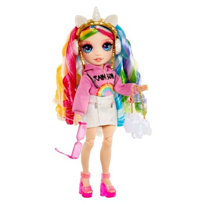 Rainbow High 11" Creative Crystals Amaya Fashion Doll with Accessory Make It Kit