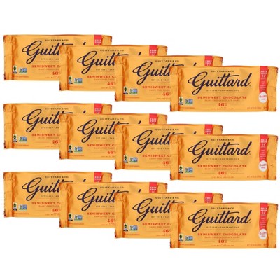 Guittard Semisweet Chocolate Chips 46% Cacao - Case of 12/12 oz