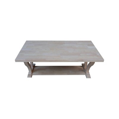 Lacasa Solid Wood Coffee Table - International Concepts
