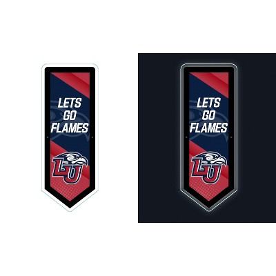 Evergreen Ultra-Thin Glazelight LED Wall Decor, Pennant, Liberty University- 9 x 23 Inches Made In USA