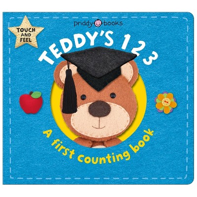 Teddy's 123 (Learn with Bear) - by  Roger Priddy & Priddy Books (Board Book)
