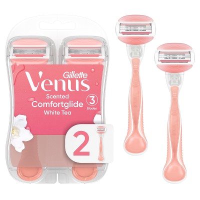 Venus ComfortGlide White Tea Women's Disposable Razor - 2ct
