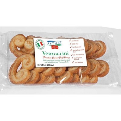 Asturi Ventaglini Premium Italian Puff Pastry - 7.06oz