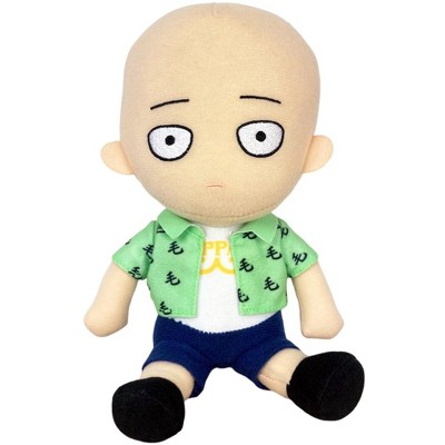 Great Eastern Entertainment One Punch Man S2 - Saitama "Caped Baldy" Sitting Plush 7"H