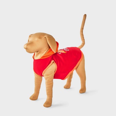 Thanksgiving Turkey Dog and Cat Hoodie Full Body Costume - Boots & Barkley™ Red