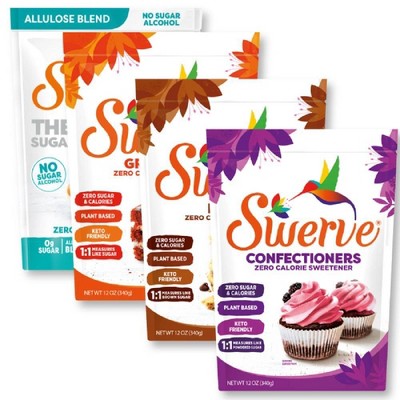 Swerve Sugar Replacement Baker's Sampler - 12oz/4pk