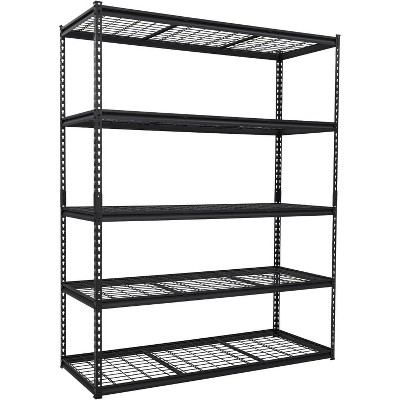 Acekool Heavy Duty Adjustable Garage Shelving Unit, 48" L x 18" W x 72" H, Metal Storage Rack with 2500 lbs Load Capacity, Easy Assembly