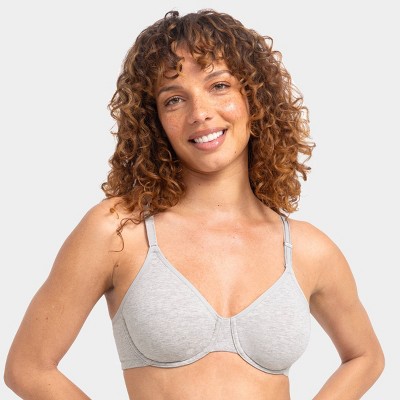 Fruit of the Loom Women's Premium Cotton Stretch Unlined Underwire Bra
