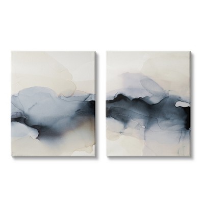 Stupell Industries Mysterious Abstract Painting 2 Piece Canvas Wall Art Set