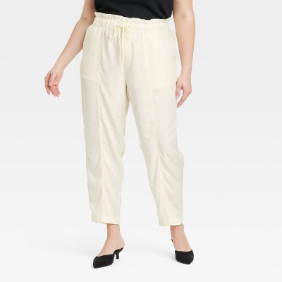Women's High-Rise Tapered Ankle Pull-On Joggers - A New Day™