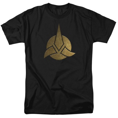 Star Trek Discovery Discovery Triquentra Adult T-Shirt Black