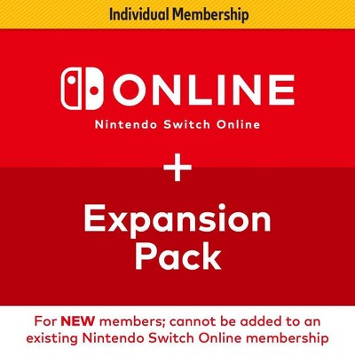 Nintendo Switch Online 12-Month Individual Membership Expansion Pack (Digital)