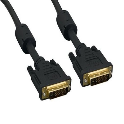 SANOXY 25ft DVI-D Male to Male Dual Link Digital Video Cable 24 AWG
