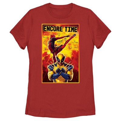 Women's Marvel: Deadpool & Wolverine Encore Time T-Shirt