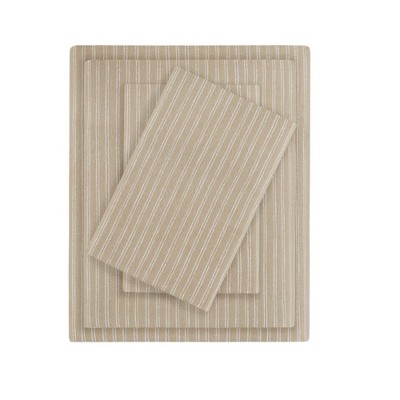 Oversized Cotton Flannel 4pc Sheet Set - Beautyrest