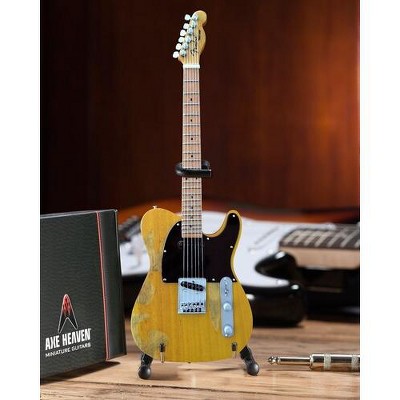 Axe Heaven - Axe Heaven Bruce Springsteen Fender Telecaster Vintage Blonde Mini Guitar Replica Collectible